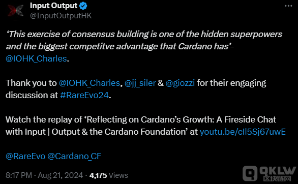 CharlesHoskinson揭示卡爾達諾的“隱藏超級大國&nbsp;圖片