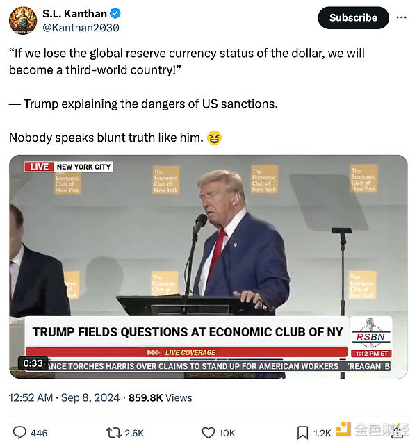 去美元化對Crypto來說是好還是壞？圖片